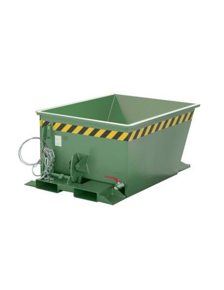Bacs Basculants--Conteneur de jetons, peints, vert