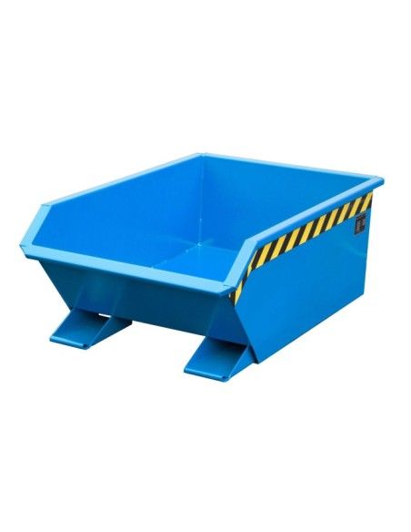 Tilting Container--Mini container tilting, painted, light blue