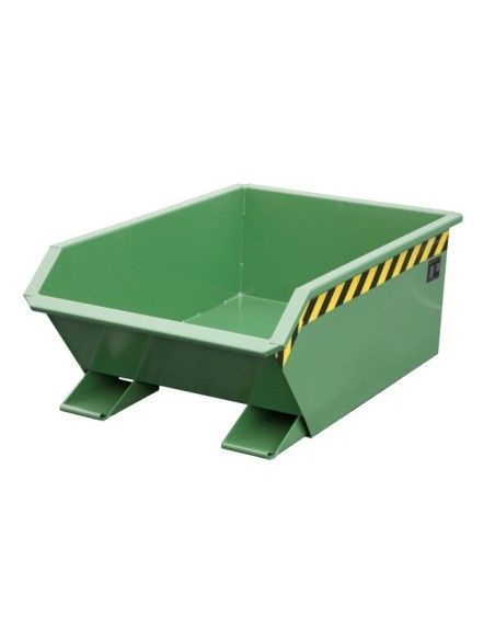 Recipiente Inclinável-Mini recipiente tilting, pintado, seda verde