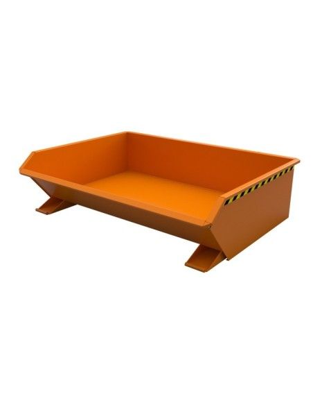Tilting Container--Mini container tilting, painted, Orange yellow