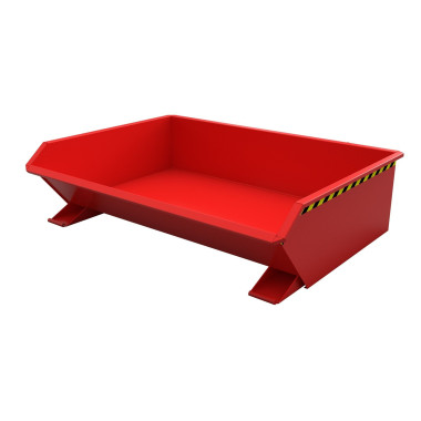 Tilting Container--Mini container tilting, painted, red fire 2