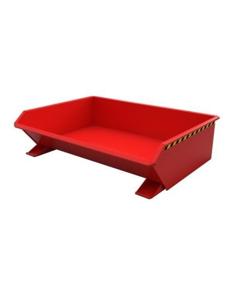 Tilting Container--Mini container tilting, painted, red fire