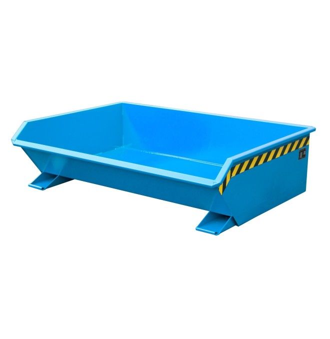 Bacs Basculants--Mini conteneur tilting, peint, bleu clair