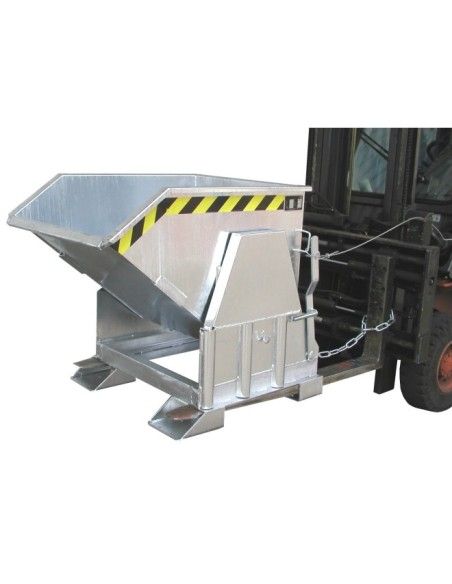 Recipiente Inclinável--Recipiente tilagem, galvanizado a quente