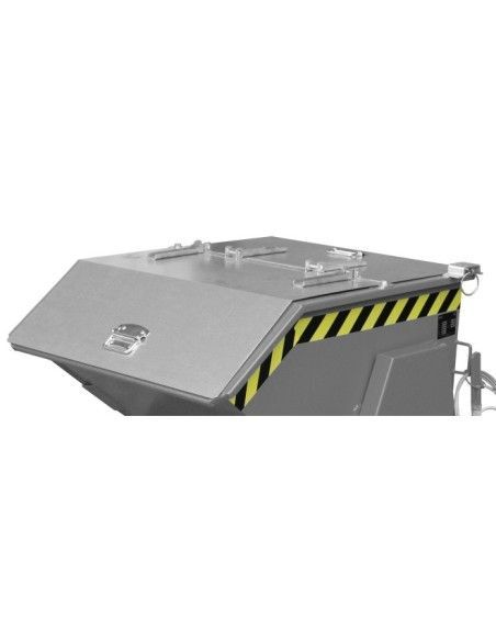 Recipiente Inclinável--Recipiente tilting, pintado, mouse cinza