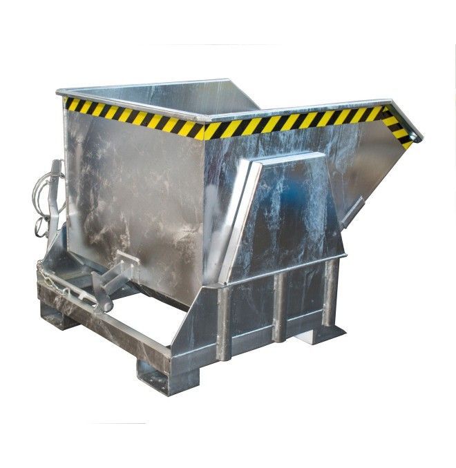 Recipiente Inclinável--Recipiente tilagem, galvanizado a quente