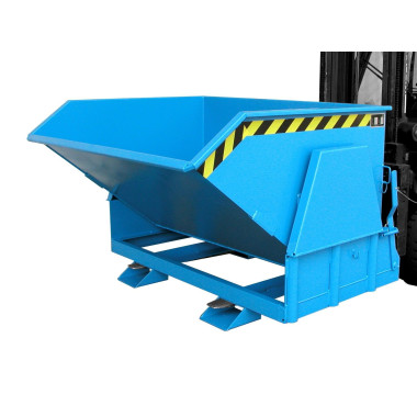 Bacs Basculants--Conteneur tilting, peint, bleu clair