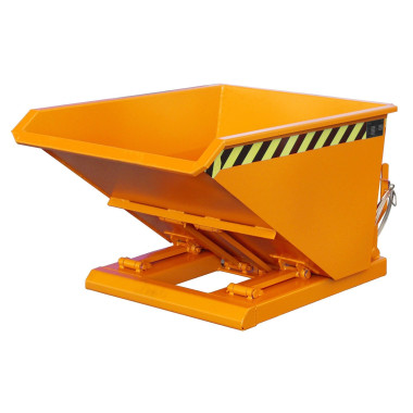 Tilting Container--Container 0,3m3, 750kg load capacity, Orange yellow