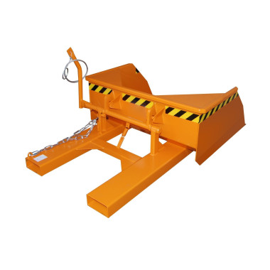 Pala para granel, color amarillo naranja