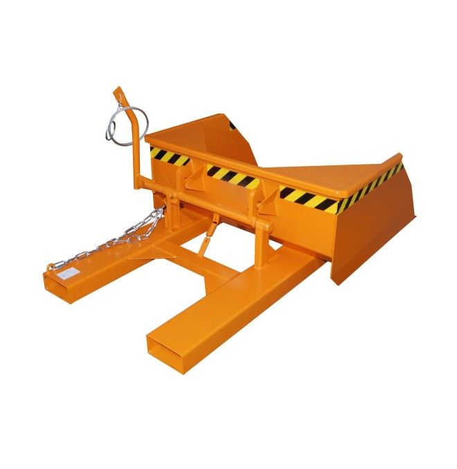 Bacs Basculants--Pala pour le granel, couleur jaune orange