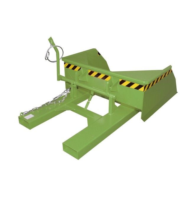 Tilting Container--Pala, painted, green
