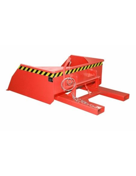 Tilting Container--Pala, painted, Red fire