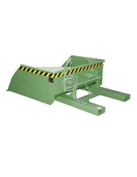 Tilting Container--Pala, painted, green