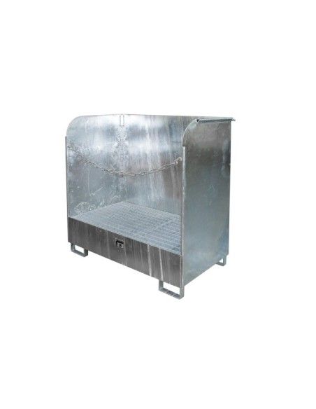 Hazardous material cabinets--Deposit gas cylinders, hot galvanized