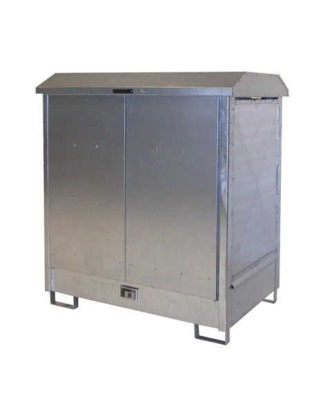 Armoires pour matières dangereuses--Réservoir de bouteille de gaz, galvanisé