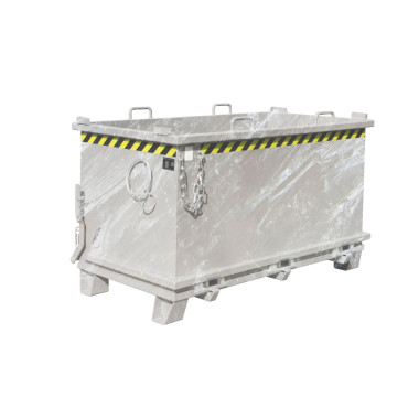 Contenitore Ribaltabile--Recipiente con base Drop Away, zincato a caldo