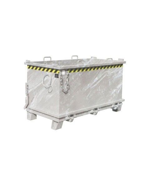 Tilting Container--Recipient with Drop Away base, hot galvanized