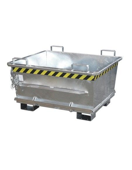 Bacs Basculants--Conteneur avec Drop Away base, hot galvanized