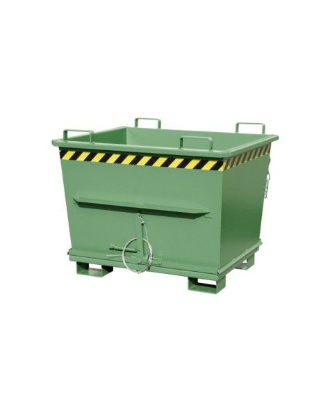 Contenitore Ribaltabile--Contenitore con Goccia Away Base, verniciato, verde