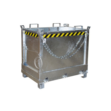 Bacs Basculants--Conteneur avec Drop Away base, hot galvanized