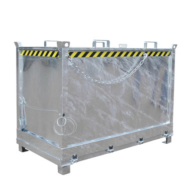 Tolvas--Contenedor con base Drop Away, galvanizado en caliente