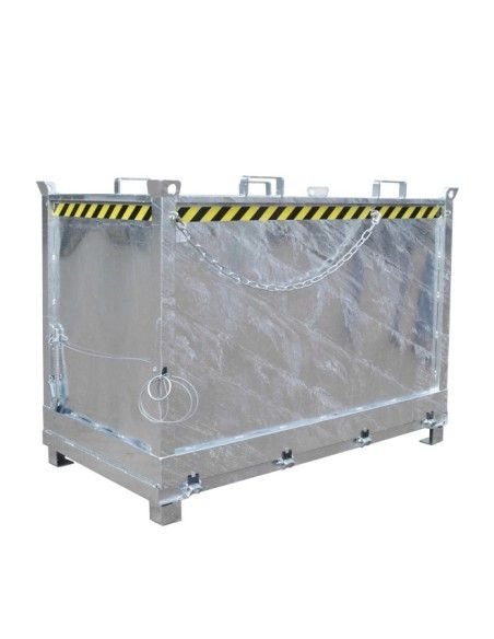 Tilting Container--Container with Drop Away base, hot galvanized