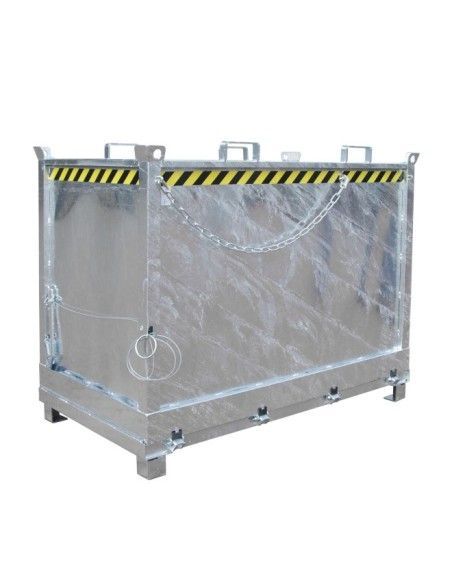 Tilting Container--Container with Drop Away base, hot galvanized
