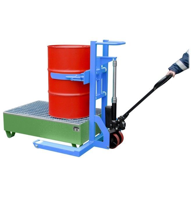 Special stackers-Tymbia-stacker Elevator of drums with side clamp 300kg