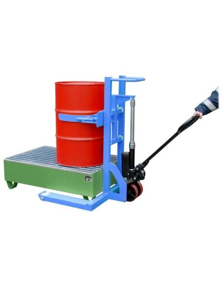 Special stackers-Tymbia-stacker Elevator of drums with side clamp 300kg