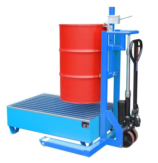 Stacker Speciali-Tymbia-Stacker Elevatore di tamburi con rulli 300 kg
