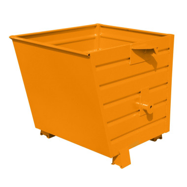 Tolvas--Volquete apilable, pintado, Amarillo naranja