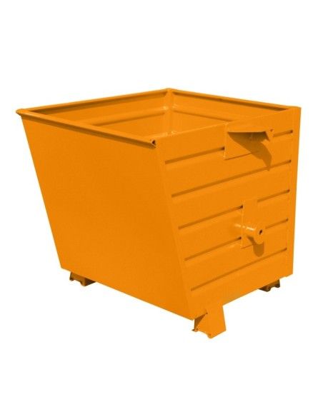 Kippbehälter-- stapelbar, lackiert, orange gelb