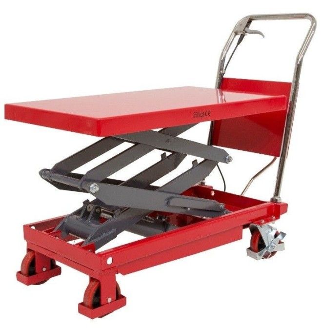 Tableaux manuels..-Table élévatrice manuelle 350 kg à 1300mm