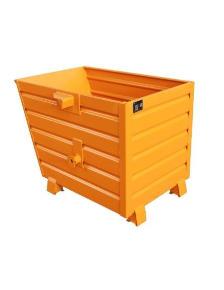 Tolvas--Volquete apilable, pintado, Amarillo naranja
