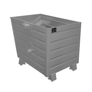 Tilting Container--pilable fly, painted, gray mouse