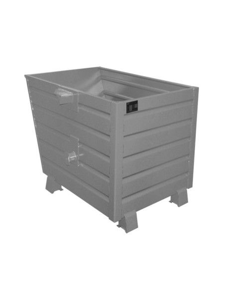 Tilting Container--pilable fly, painted, gray mouse