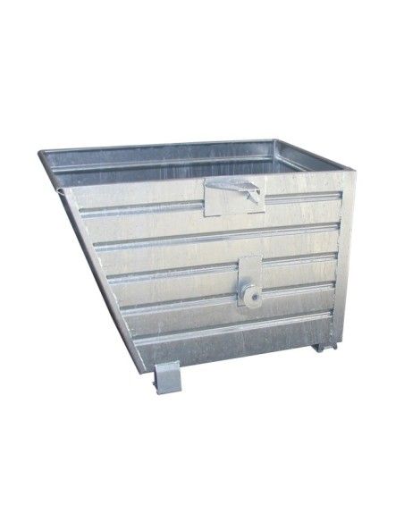 Recipiente Inclinável-- empilhável, quente galvanizado mosca