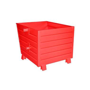 Bacs Basculants--pilable mouche, peint, Feu rouge