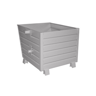 Tilting Container--pilable fly, painted, gray mouse