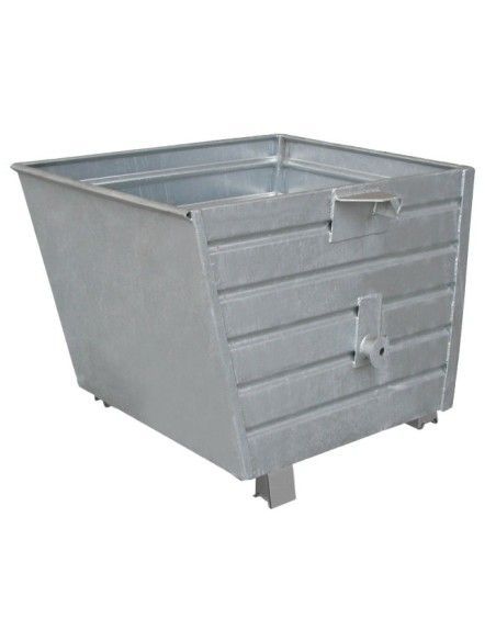 Recipiente Inclinável-- empilhável, quente galvanizado mosca