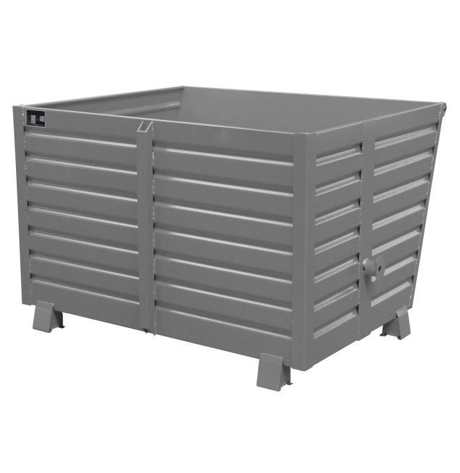 Tilting Container--pilable fly, painted, gray mouse