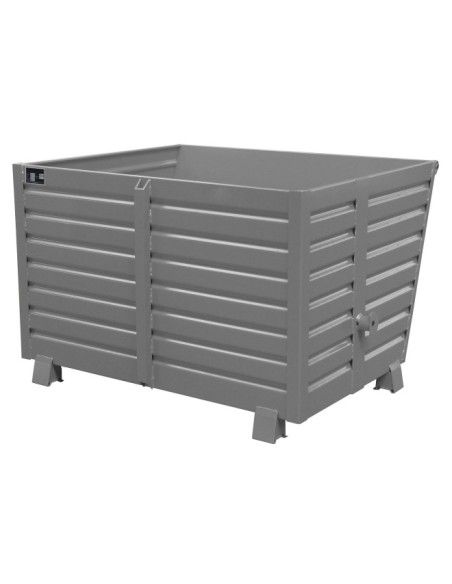 Tilting Container--pilable fly, painted, gray mouse