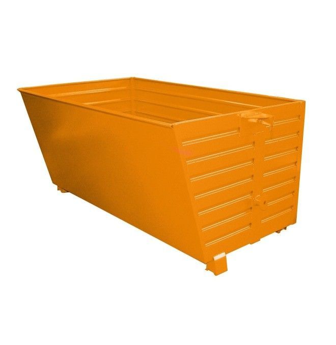 Kippbehälter-- stapelbar, lackiert, orange gelb