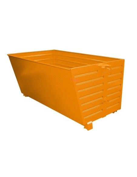 Bacs Basculants--Camion benne empilable, peint, jaune orange