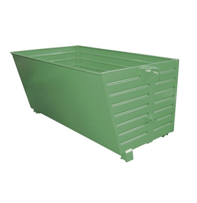 Bacs Basculants-- empilable, peint, soie verte