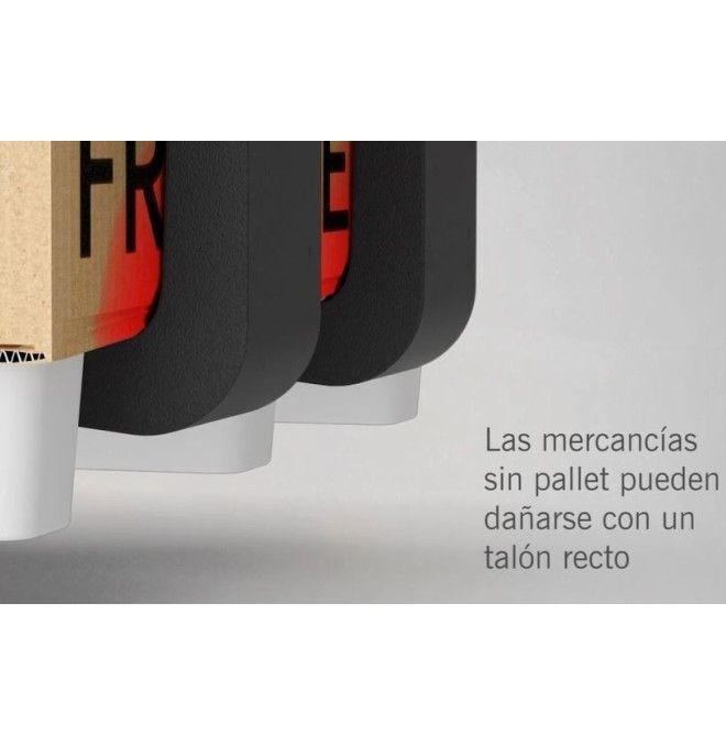 Forcelle e Loro Accessori-Horquillas con tacco osseo che non danneggia la merce