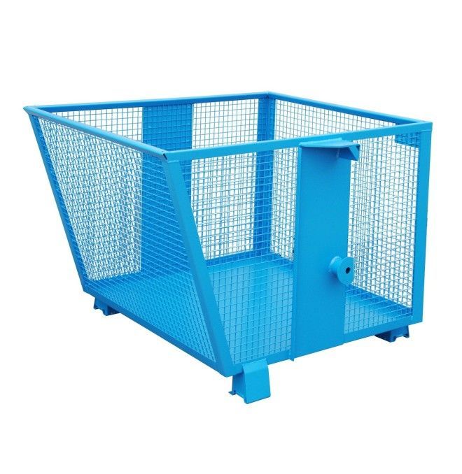 Kippbehälter--Container eifersucht, lackiert, hellblau