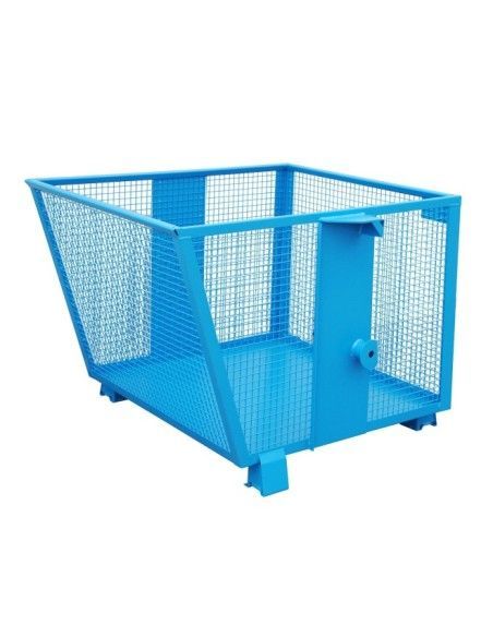Kippbehälter--Container eifersucht, lackiert, hellblau