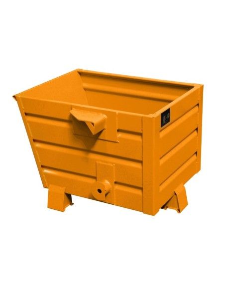 Kippbehälter-- stapelbare chips, lackiert, orange gelb