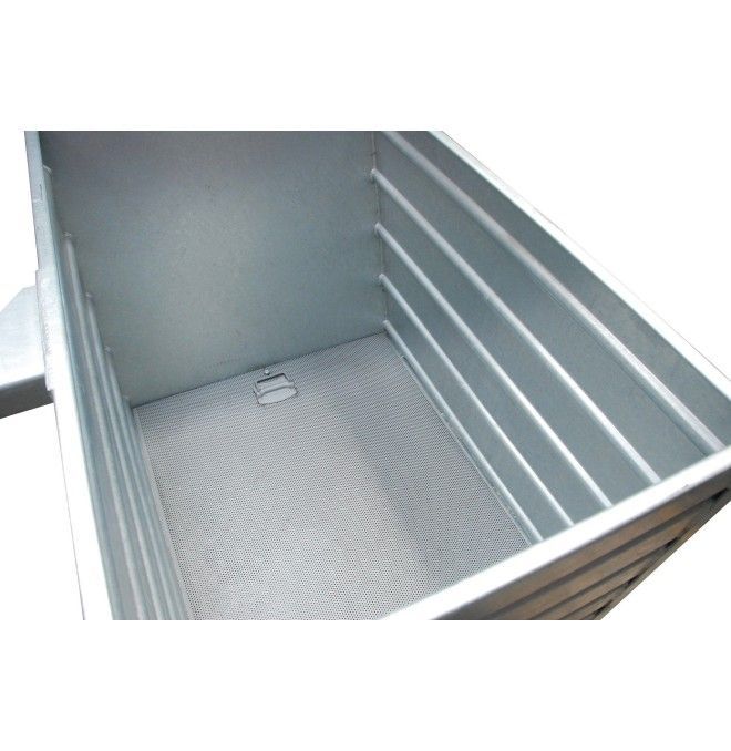 Kippbehälter-- stapelbare chips, lackiert, orange gelb